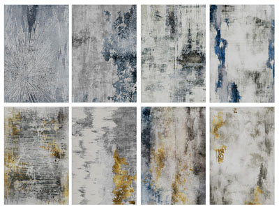 现代长方形地毯