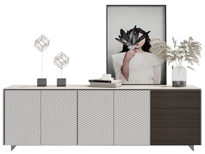 现代玄关柜、边柜