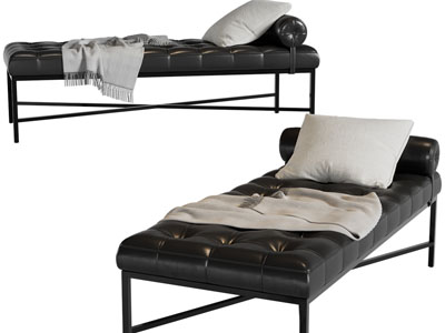 现代长方形沙发凳子