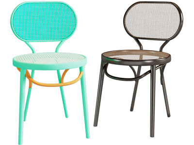 现代镂空编织休闲椅子