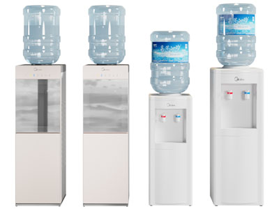 现代立式饮水机