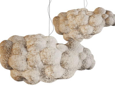 现代石头造吊灯
