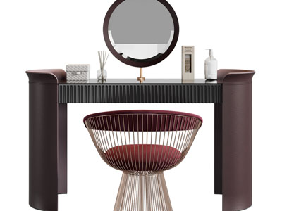 现代轻奢化妆、梳妆台