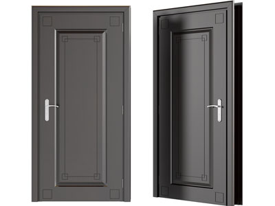 新中式入户平开门