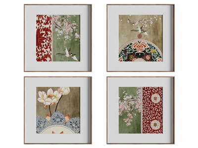 新中式装饰挂画