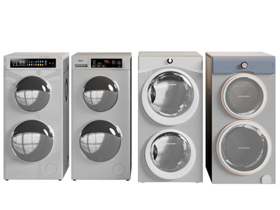 现代子母滚筒洗衣机