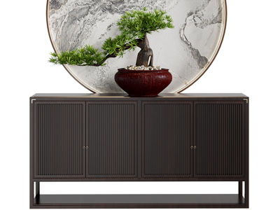 新中式玄关柜、边柜