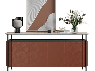 现代玄关柜、边柜