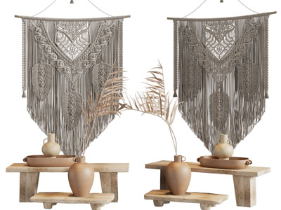 北欧墙饰挂件、挂毯