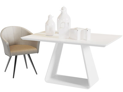 现代餐桌椅组合