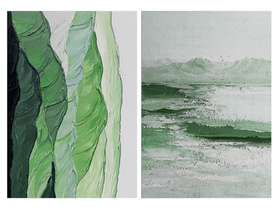 现代风景装饰挂画