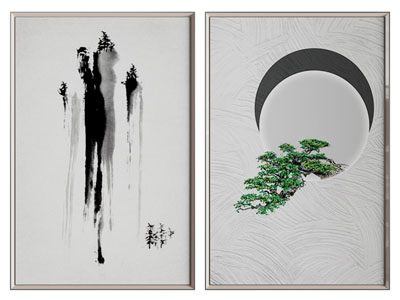 新中式装饰挂画