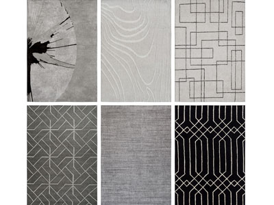 新中式长方形地毯