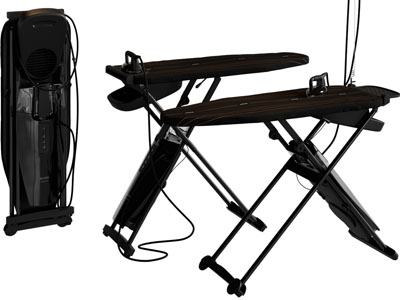 现代熨衣板、熨斗