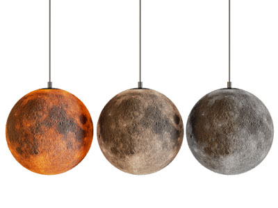 现代星球造型吊灯