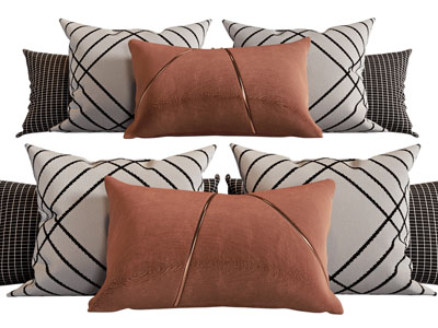 现代方形靠垫抱枕