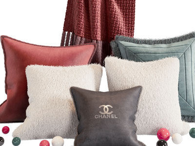 现代方形靠垫抱枕