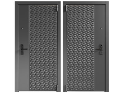 现代入户平开门