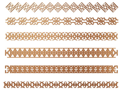 新中式雕花角线