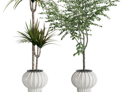 新中式灯笼造花盆盆栽植物