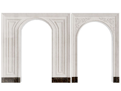 欧式垭口、拱门3d模型 欧式垭口、拱门