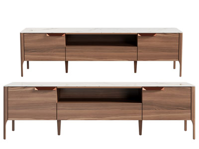 现在实木电视柜