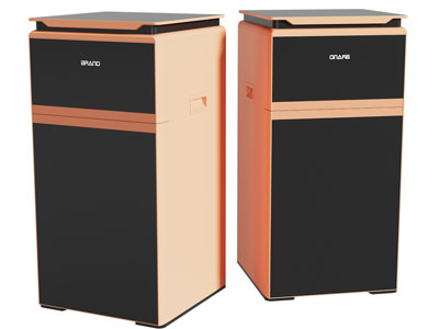 现代迷你电冰箱