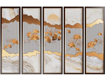 新中式装饰挂画