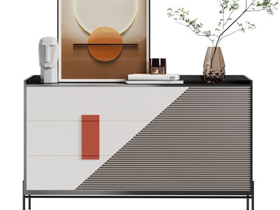 现代玄关柜、边柜