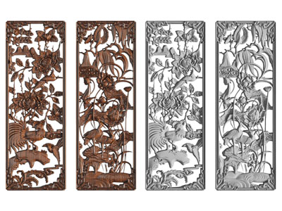 新中式浮雕、装饰挂画