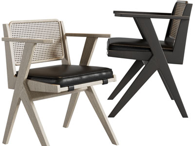 侘寂风休闲椅子