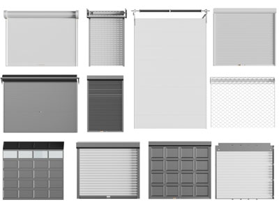 现代卷闸门、大门