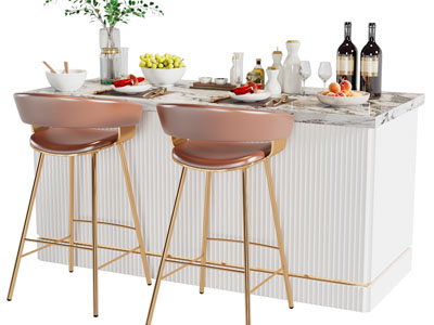 现代轻奢吧台吧椅