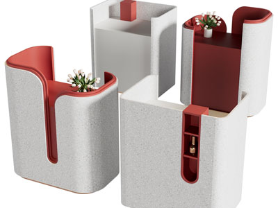 现代前台接待台