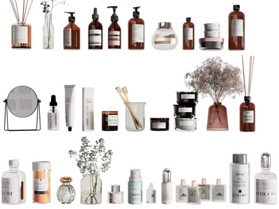 现代洗浴用品卫浴小件