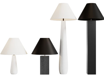 现代台灯、落地灯