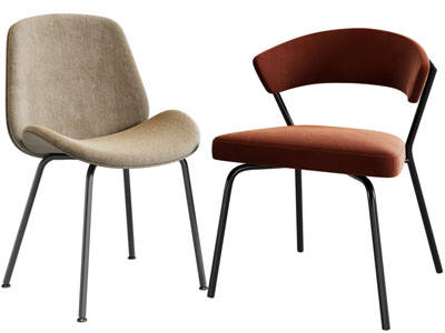 现代休闲椅子、餐椅