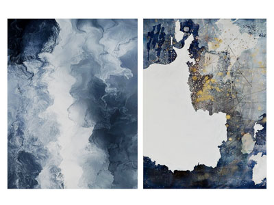 现代抽象装饰挂画