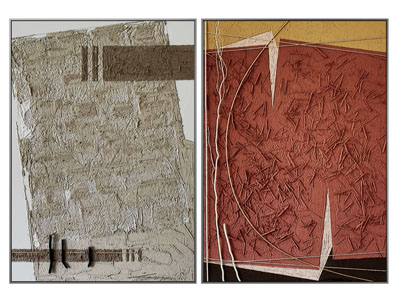 现代抽象装饰挂画