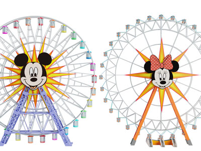 现代游乐场摩天轮