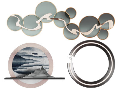 新中式墙饰挂件