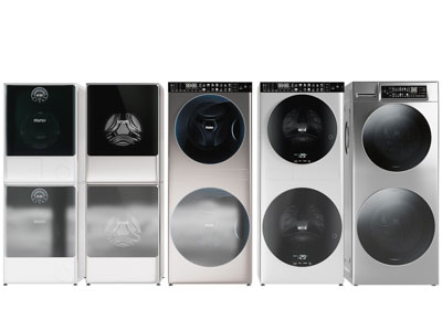 现代子母滚筒洗衣机