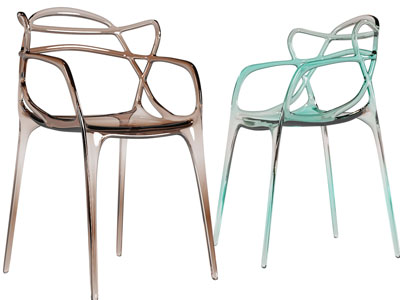 现代亚克力休闲椅子