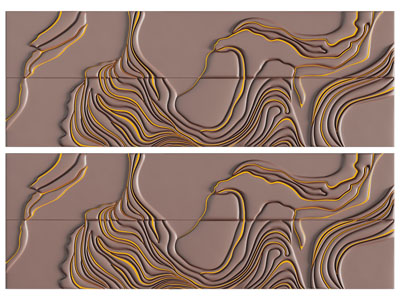 新中式软包3d模型 新中式软包