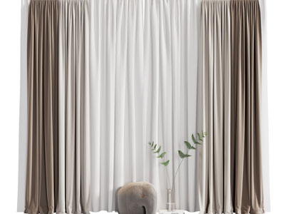 现代窗帘窗纱