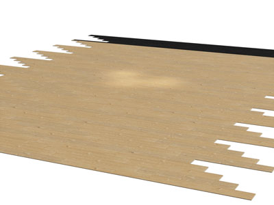 现代拼接实木地板