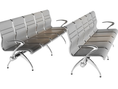 现代排椅、公共椅子