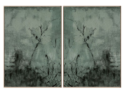 现代抽象装饰挂画