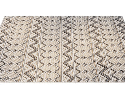 现代波浪纹理的地毯