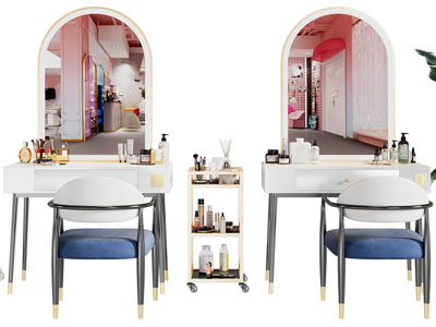现代化妆、梳妆台